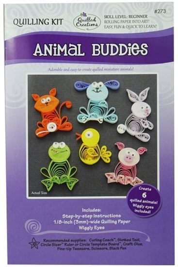 Animal Buddies Quilling Kit